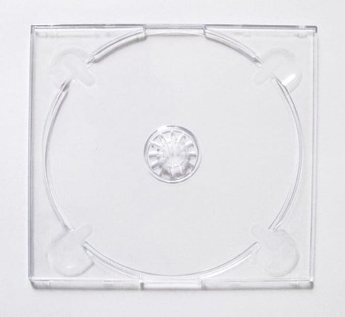 Dailygoody - Clear CD Disc Digitray - CD-opberging - Transparant - Digipacks - 10 Stuks - Ideaal voor CD's en DVD's