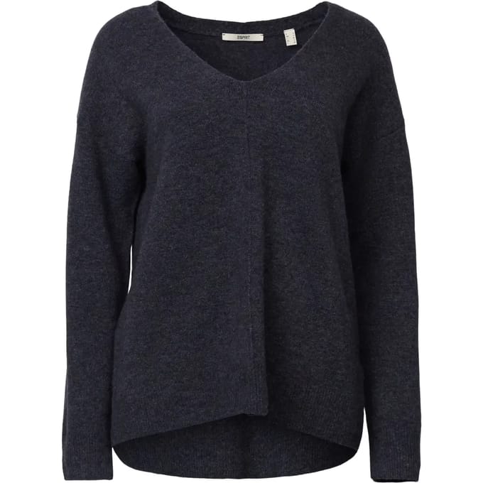 Sweatshirt dames v-hals Esprit