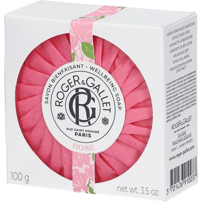 Roger & Gallet Rose Wellbeing Soap 100 Zeep