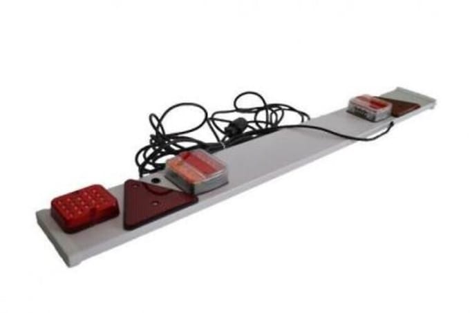 BTP - Lichtbalk - 1220mm - kabel 9 m - LED lamp - Camping - Trailer