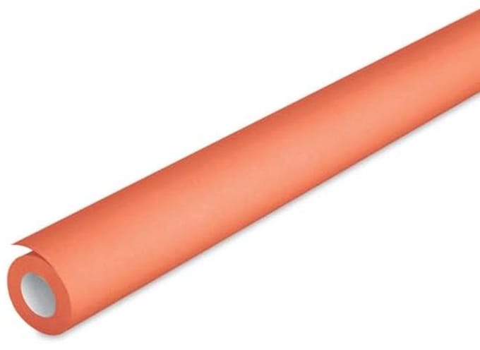 Fadeless Kunstpapier Roll Oranje 24" x 60'