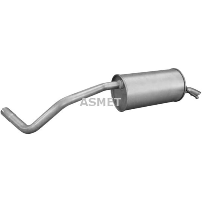 Geluiddemper achter ASMET 03.113