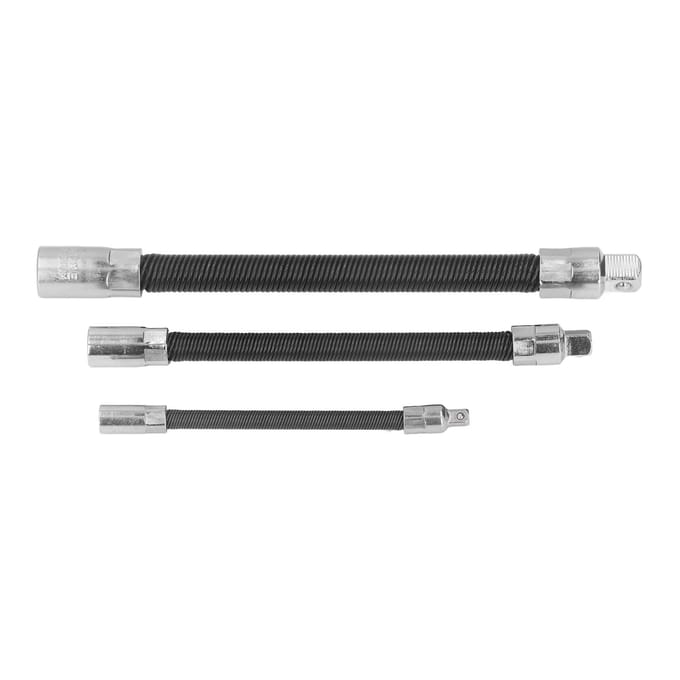 3 Stuks Flexibele Verlengstuk Lente Staal Elektrische Boor Verlengstuk Magnetische Houder voor Automotive