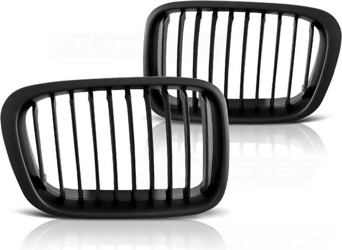 Grill BMW E46 05 98-08 01 ZWART MAT
