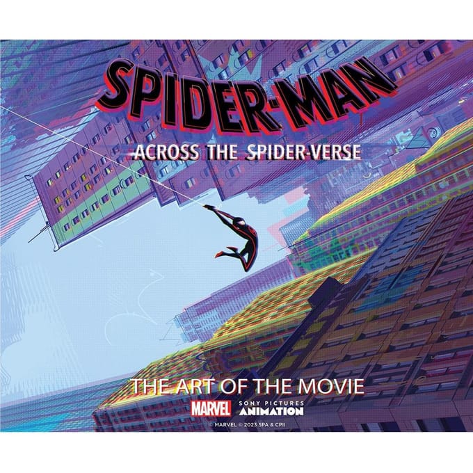 Livre d'art: Homme araignée: À travers le Spider-Verse: L'Art du Film, Relié black