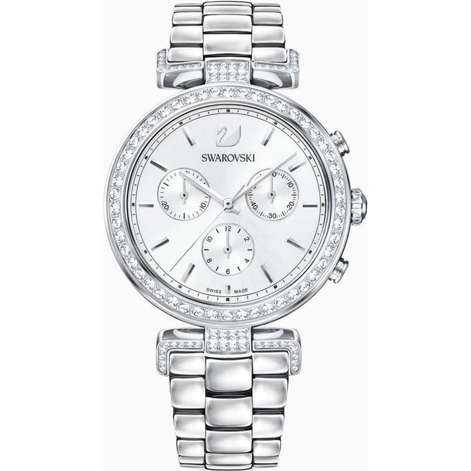 Swarovski 5295363 Dameshorloge 38mm zilver