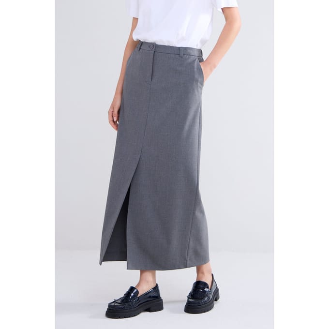 Summum Woman Skirt Viscose Blend Stretch Cloud Größe: 36 | Midiröcke Outlet | Damen