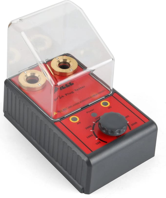 Ancel SP02 Bougietester - auto/motor - 2 bougies tegelijk - beschermkap