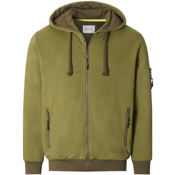 Babista herren Sweatvest - 48/50 - groen - Plus Size