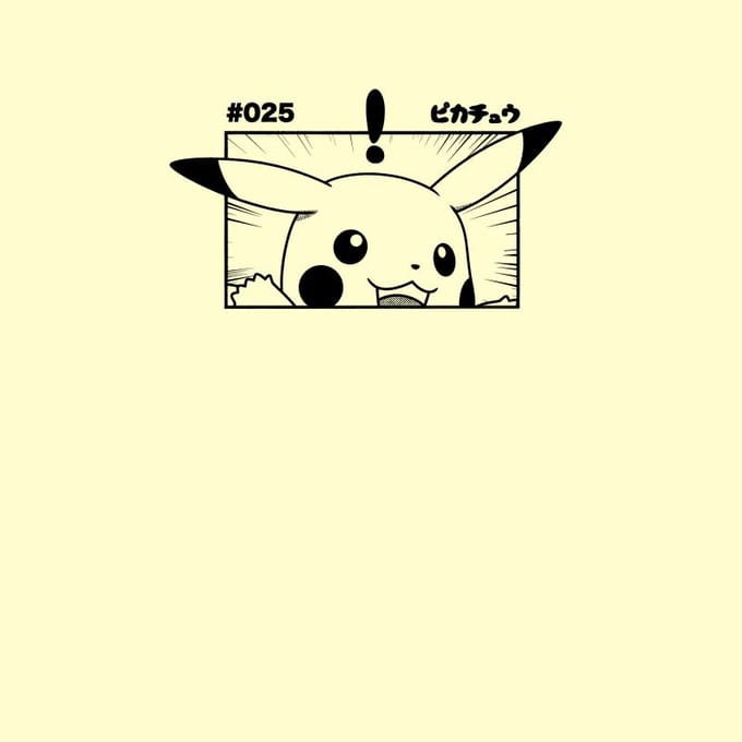 Pokémon Pikachu Unisex T-Shirt - Cream - L