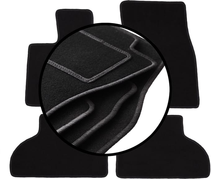Complete set veloursmatten voor: BMW X5 F15 SUV (2013-)
