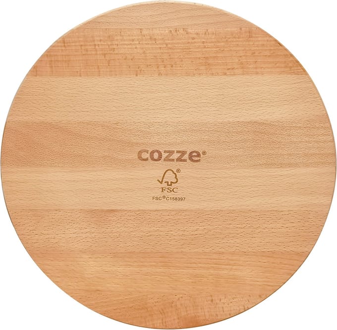 Cozze® Beukenhouten Pizzabord Ø350x12 mm