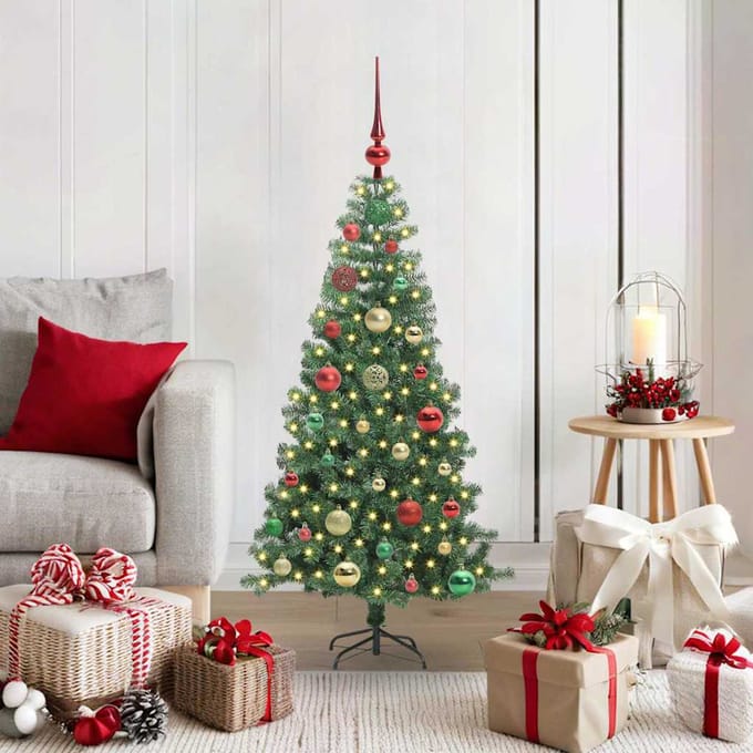 vidaXL Kerstboom Groen 120 cm PVC