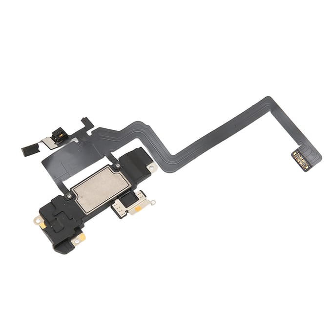 Oorspeaker Flexkabel Oorstuk Microfoon Flexkabel Vervangingsonderdelen voor IOS Telefoon 11 gray