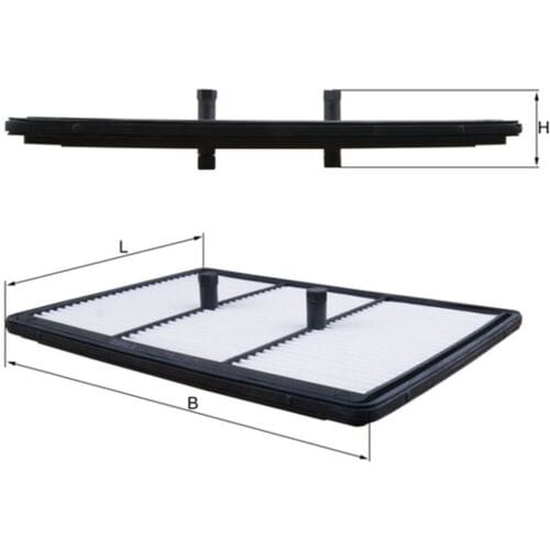 Luchtfilter KNECHT LX 5364