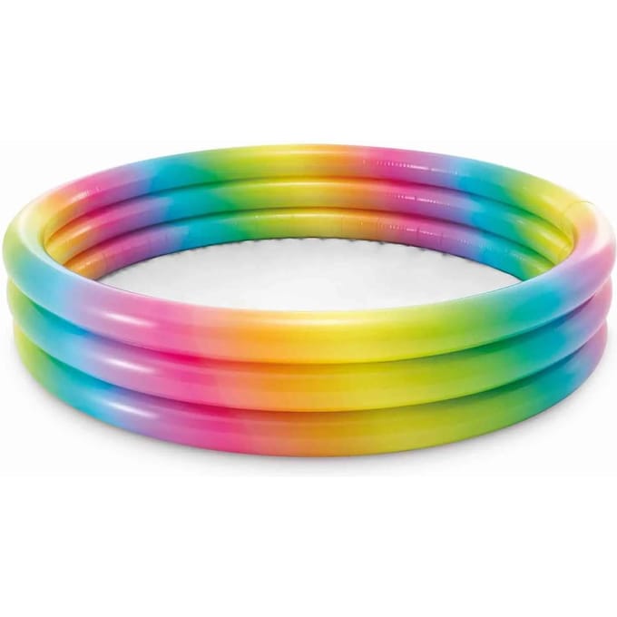 Intex Rainbow Ombre Opblaaszwembad - Ø 147 x 33 cm