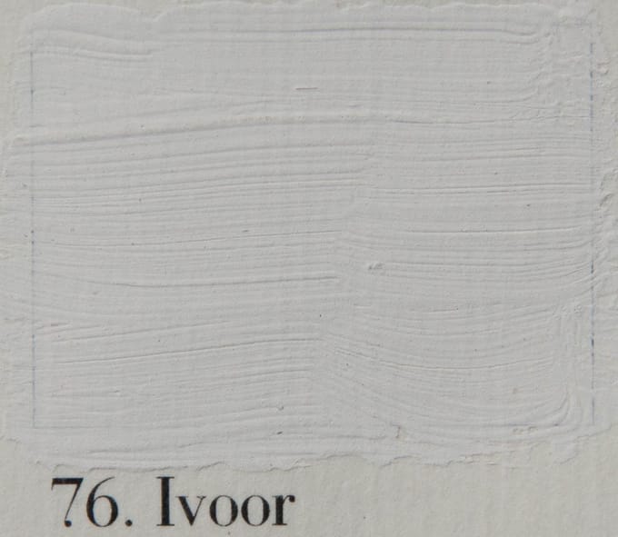 l' Authentique krijtverf, kleur 76 Ivoor, 2.5 lit