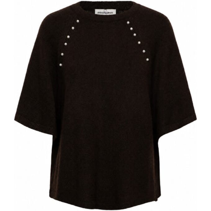 &Co Woman BOUKJE - Pullover - M - Bruin