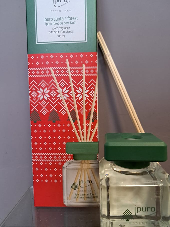 ipuro santa's forrest - eucalyptus - spar - rozemarijn - vanille - geurstokjes