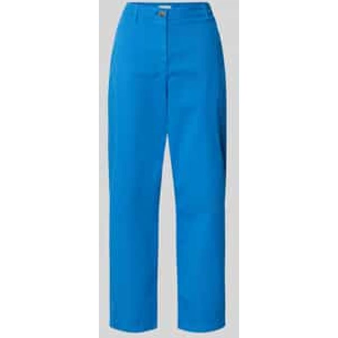 slim fit chino van katoenmix