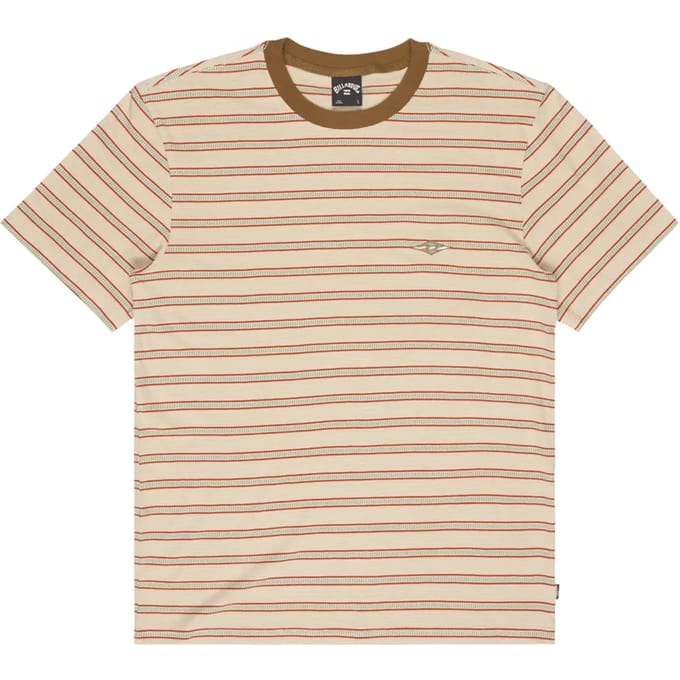 Billabong Baxter Crew T-shirt Met Korte Mouwen Beige XL Man