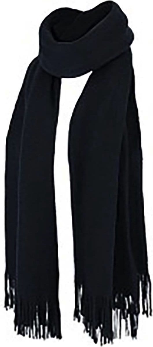Sjaal Dames Winter Sjaal Navy Effen Blauw