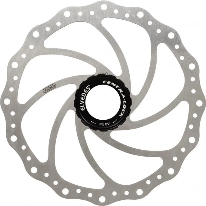 Fiets Remschijf Elvedes SC14 RVS ø160mm met Center Lock