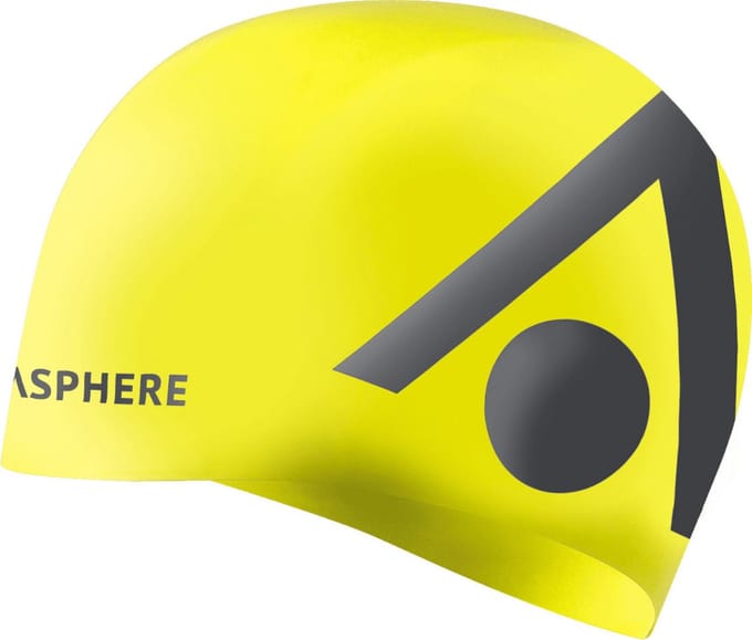 Aquasphere Tri Cap - Badmuts - Volwassenen - Geel/Grijs