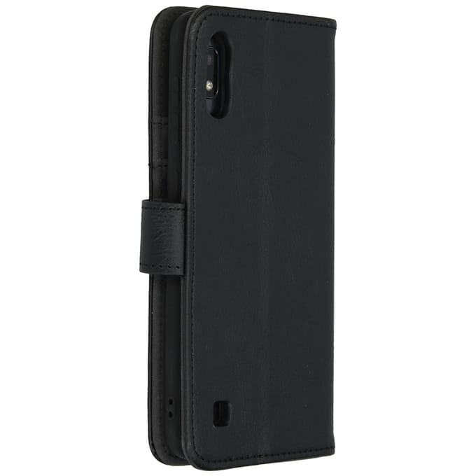 imoshion Hoesje - Geschikt voor Samsung Galaxy A10 - Luxe Bookcase - Zwart