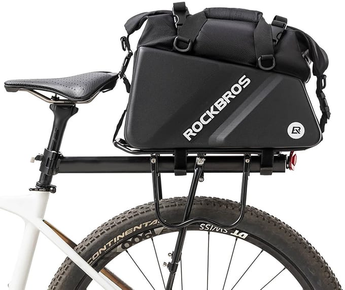 Rockbros Serie - Fietstas - 11.6L - Zwart - Reflecterend