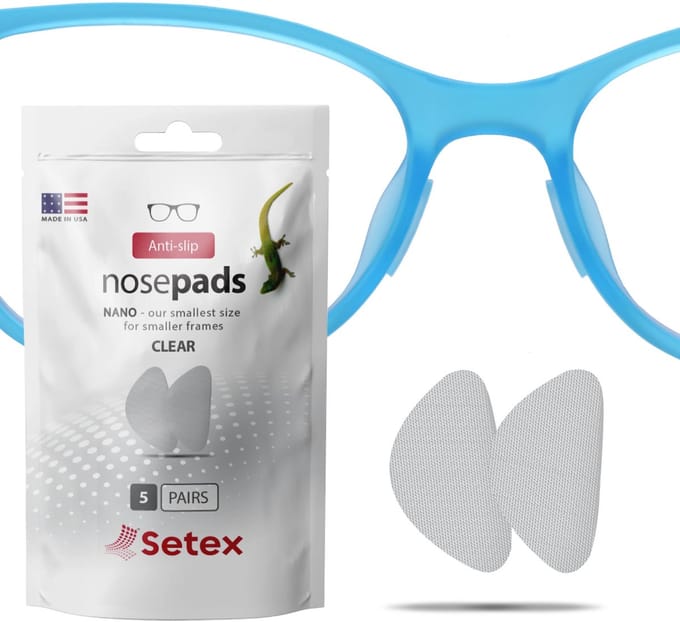Setex anti-slip neuspad nano 0.6mm | transparant | 5 paar