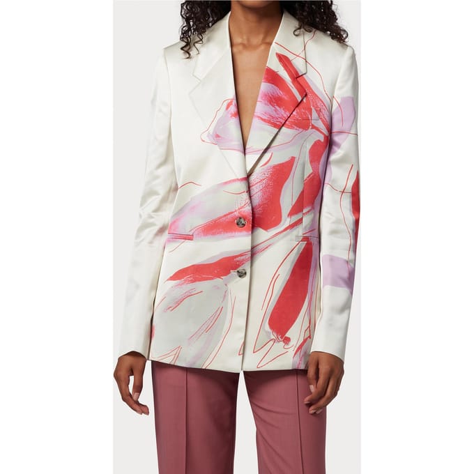 Paul Smith Jacket Ivory Taglia: 46 | Blazers Outlet | Donna | Bianco