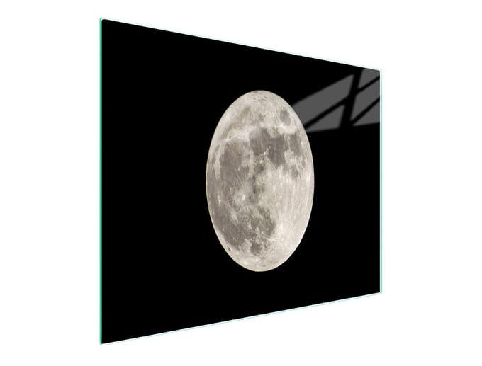 TMK ArtDeko - Snijplank - Glas - 52x30 cm - Maan