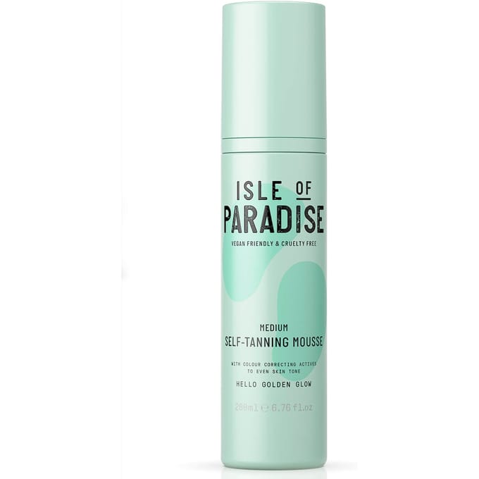 Isle of Paradise Zelfbruiningsmousse - Medium 200 ml