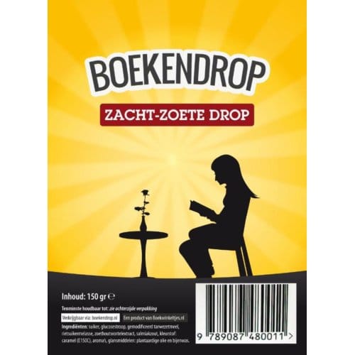 Boekendrop Zoet, Doos Met 14 Zakjes A 150 Gram