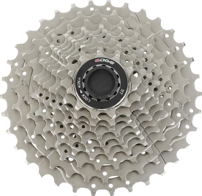 Cassette 10 speed Edge CSM6010 11-34T - zilver