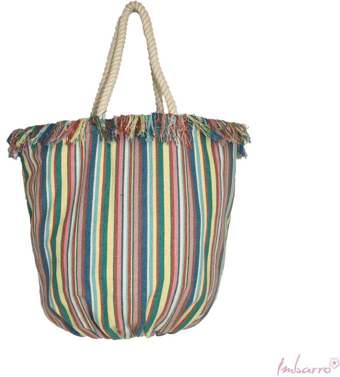 Imbarro Strandtas Tas Shopper - Conta - Katoen - 48x50cm