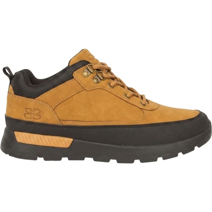 Crosshatch Herenlaarzen met Banbury-logo (Bruin)
