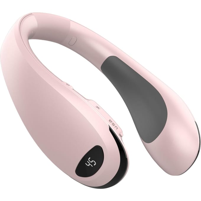 Chauffe-cou électrique chauffe-mains batterie externe rechargeable 8000mAh avec affichage LED de chaleur Portable rose