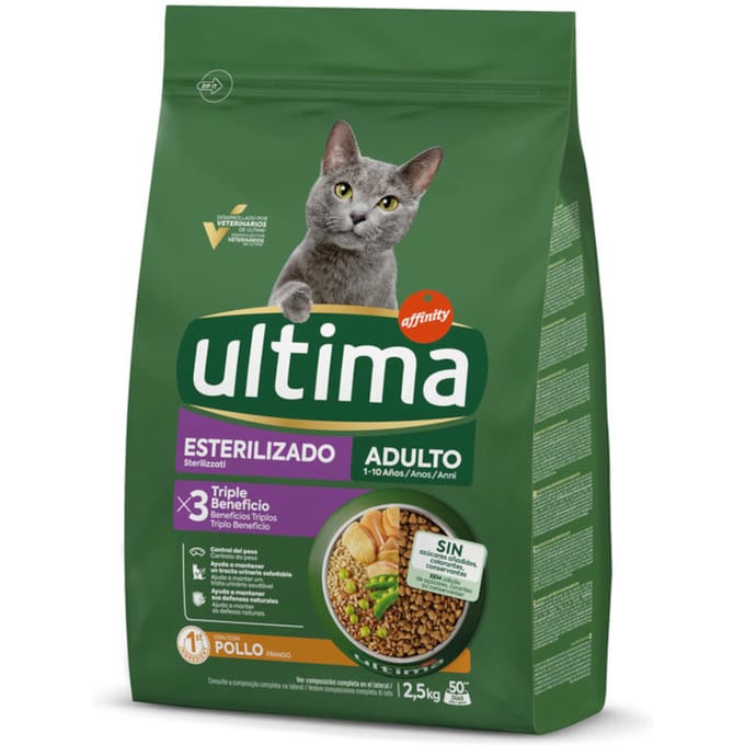 Ultima Sterilized Adult Kip - 2,5 kg