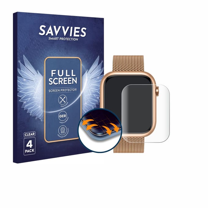 Savvies - Screenprotector voor TAOLOON G104gd 1.83" - Folie Beschermfolie transparant volledig dekking 4 Stuks