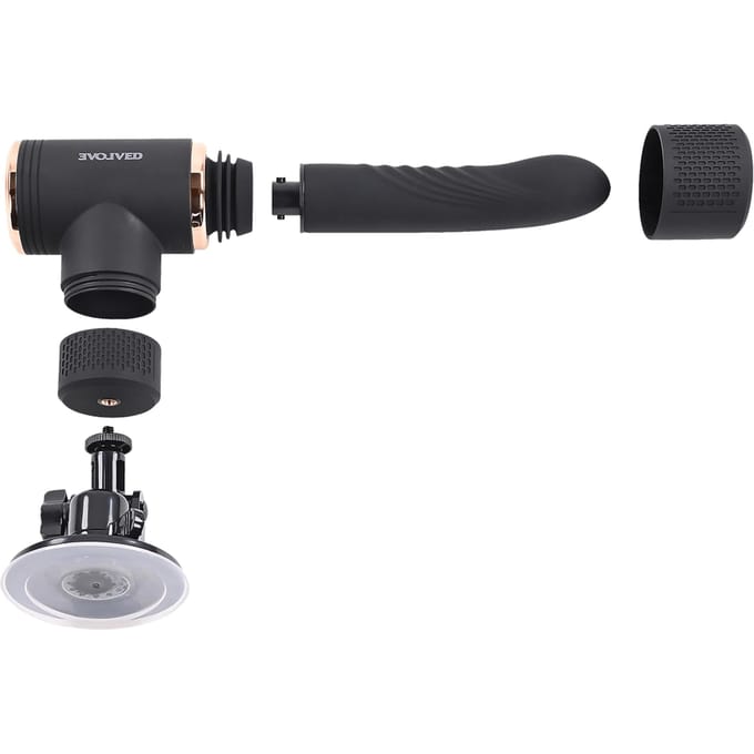 Evolved - Too Hot To Handle Vibrator - Zwart