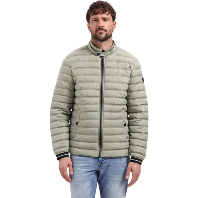 No Excess Jacket short fit padded light army