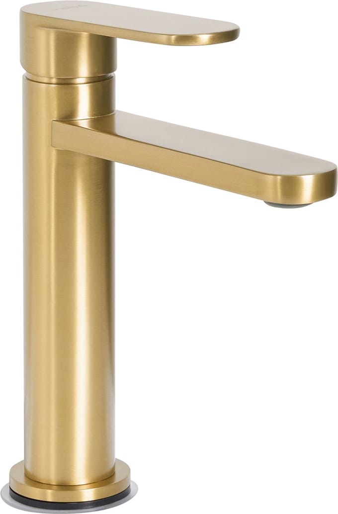 COLHUE - Enkele wastafelkraan - Goud - 18 cm - Messing