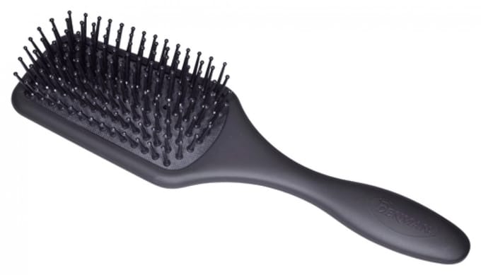 Denman Paddle Brush D84 Small Zwart Kunststof Borstel Ref.DE084 1St