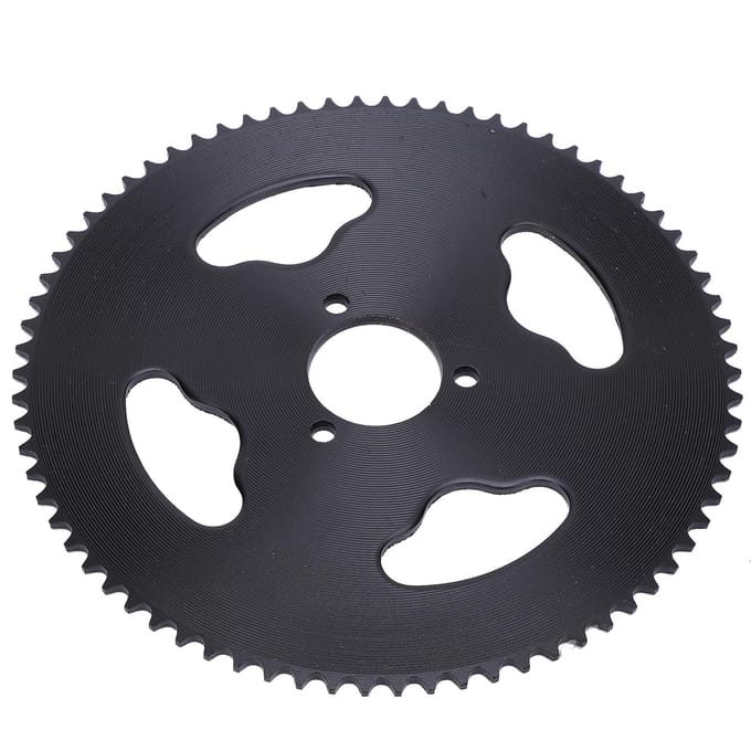 T8F 74T Tand 30MM Stalen Achtertandwiel Duurzame Motorfiets Vervangingsaccessoires gray