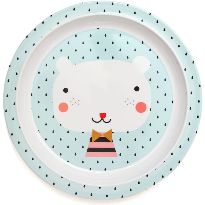 Petit Monkey melamine bord Bear drops rand