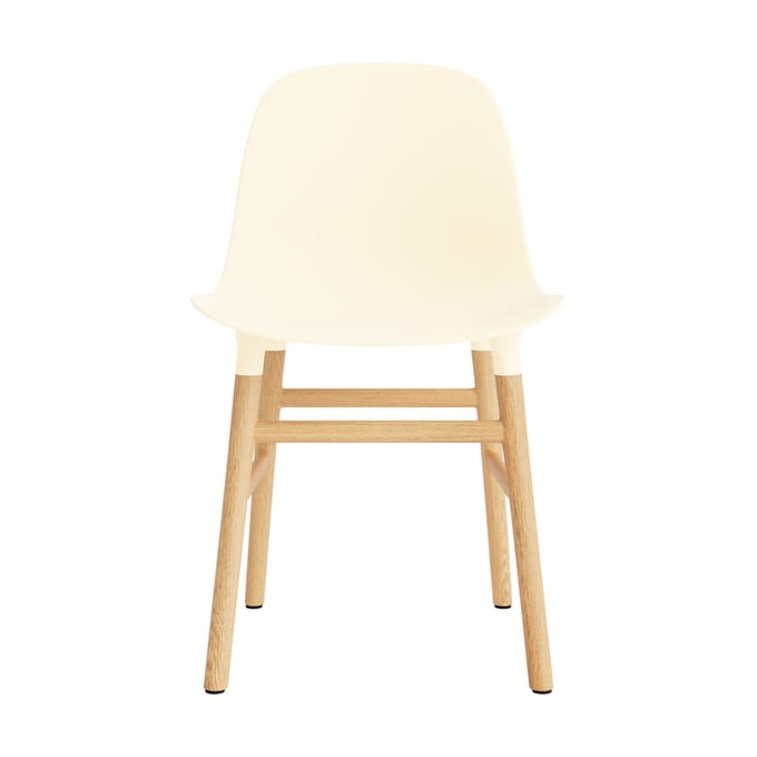 Normann Copenhagen Form stoel met houten frame - NormannCopenhagenFormCream - eiken