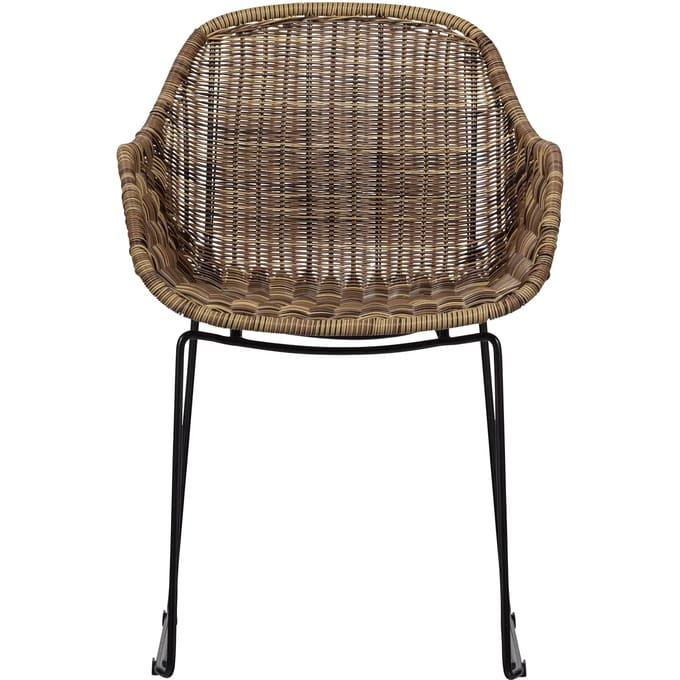 WOOOD Willow Eetkamerstoel Tuinstoel - Polyester - Naturel - 83x56x57 cm