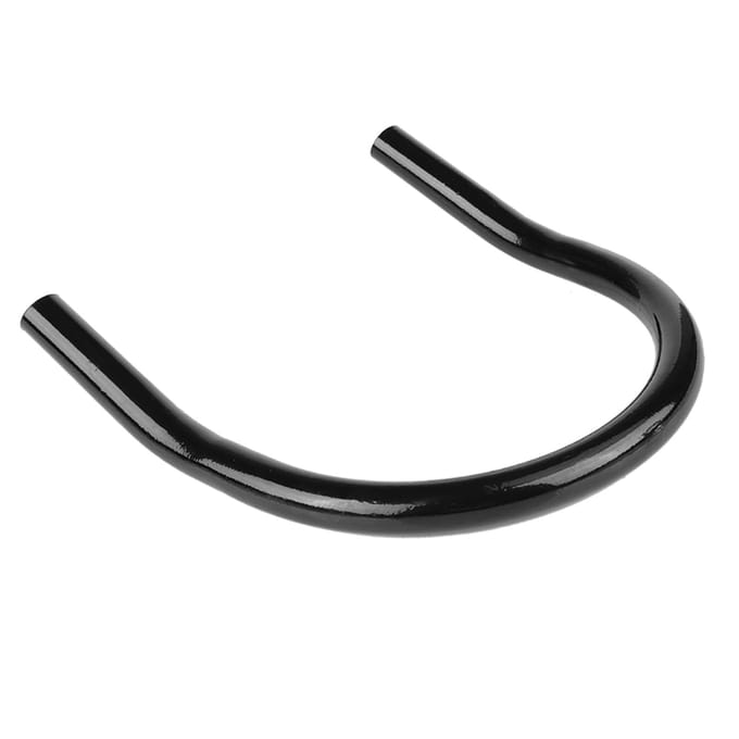 210MM Motorfiets Achterzadel Frame Lus Beugel DIY Accessoire Gebogen 210mm zwart